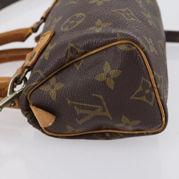 LOUIS VUITTON Monogram Mini Speedy Hand Bag M41534 LV Auth hk3156 - Picture 7 of 16